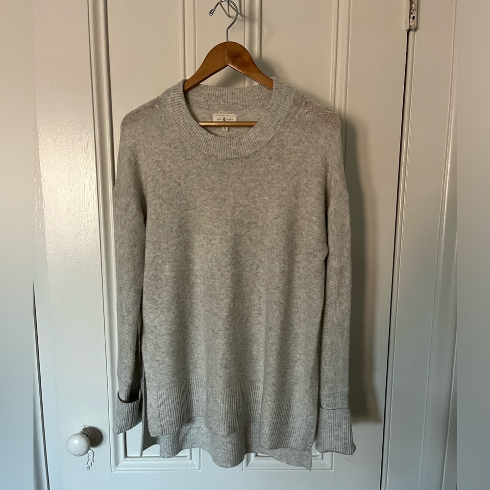 Cozy oversized tunic sweater
